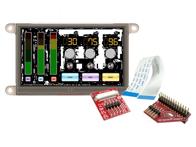 Display: TFT; 4,3 Display: TFT; 4,3